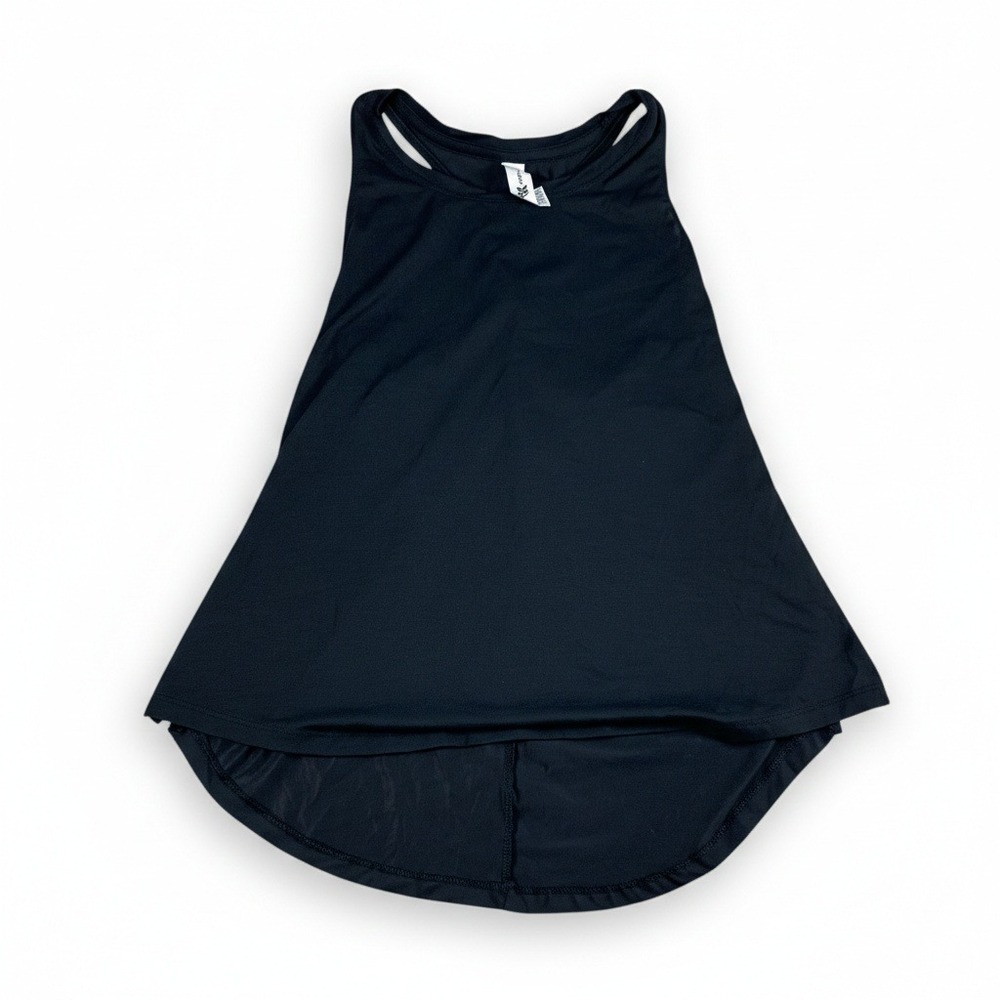 All in Motion Womens Size XS Black Racerback Activewear Tank Top Racerback Run